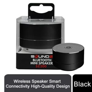 soundz wireless speaker smart connectivity high quality design black