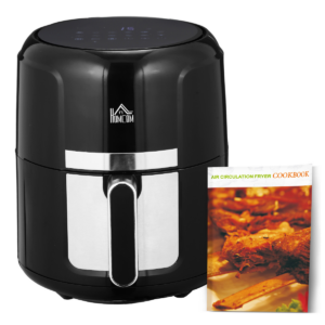 air fryer 1300w 4l with rapid air circulation timer and nonstick basket