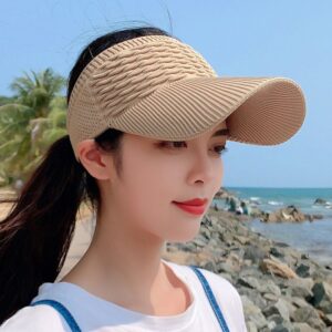 uv protection foldable sun visor hat casual outdoor essential