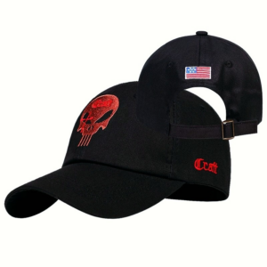 american punisher tactical cap with skull embroidery for all seasons
