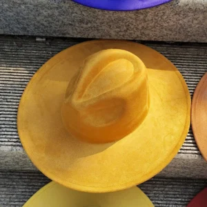 stylish wide brimmed fedora hat versatile cotton panama hat for all seasons